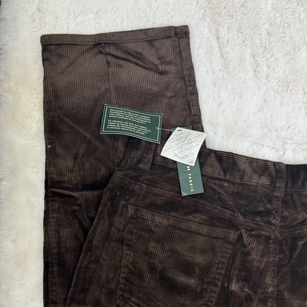 NWT Ralph Lauren Dark Brown Corduroy Pants 16 - Picture 12 of 13